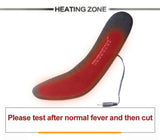 Unisexe semelles rechargeables chauffées