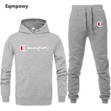 Nouveau 2019 Hommes Ensemble survêtement