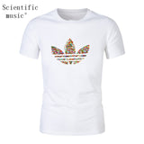 T-shirts + pantalons Deux pièces ensembles survêtement décontracté masculin 2019 T-shirts occasionnels gymnases fitness pantalons pour hommes