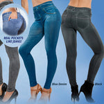 Jeans Femmes Pantalon avec poche