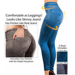 Jeans Femmes Pantalon avec poche