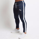 Pantalon de jogging pour homme Fitness Pantalon de survêtement sportif pour homme Sportswear Bas Pantalon de survêtement skinny Pantalon noir Pantalon de survêtement noir Jogger