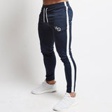 Pantalon de jogging pour homme Fitness Pantalon de survêtement sportif pour homme Sportswear Bas Pantalon de survêtement skinny Pantalon noir Pantalon de survêtement noir Jogger