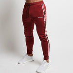 Pantalon de jogging pour homme Fitness Pantalon de survêtement sportif pour homme Sportswear Bas Pantalon de survêtement skinny Pantalon noir Pantalon de survêtement noir Jogger