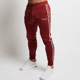 Pantalon de jogging pour homme Fitness Pantalon de survêtement sportif pour homme Sportswear Bas Pantalon de survêtement skinny Pantalon noir Pantalon de survêtement noir Jogger