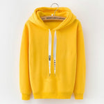Hoodies Femmes 2018 Marque Femme À Manches Longues Couleur Unie À Capuche Sweat À Capuche Survêtement Sweat-Coat Casual Sportswear S-3XL