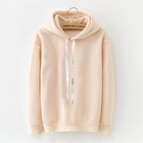 Hoodies Femmes 2018 Marque Femme À Manches Longues Couleur Unie À Capuche Sweat À Capuche Survêtement Sweat-Coat Casual Sportswear S-3XL