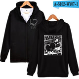Zipper à capuche Sweat-shirts en molleton et  coton Femmes & hommes
