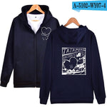 Zipper à capuche Sweat-shirts en molleton et  coton Femmes & hommes