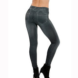 Jeans collant femme