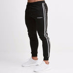Pantalon de jogging pour homme Fitness Pantalon de survêtement sportif pour homme Sportswear Bas Pantalon de survêtement skinny Pantalon noir Pantalon de survêtement noir Jogger