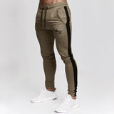Pantalon de jogging pour homme Fitness Pantalon de survêtement sportif pour homme Sportswear Bas Pantalon de survêtement skinny Pantalon noir Pantalon de survêtement noir Jogger