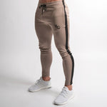 Pantalon de jogging pour homme Fitness Pantalon de survêtement sportif pour homme Sportswear Bas Pantalon de survêtement skinny Pantalon noir Pantalon de survêtement noir Jogger