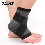 AOLIKES 1PCS 3D Sport Cheville Brace Protecteur Compression Support Pad Élastique Bracelet en nylon pour Football Basketball