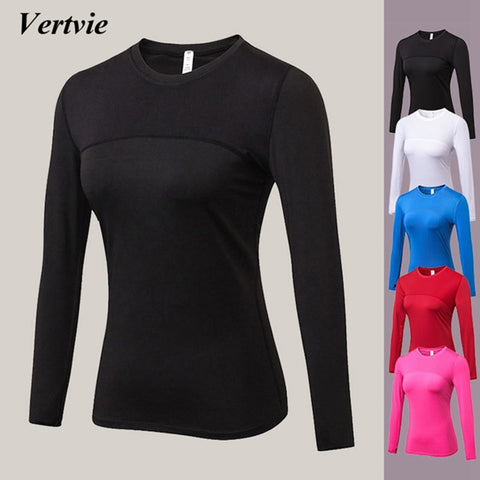 T-shirts à Manches Longues Femmes Collants
