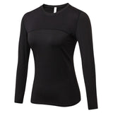 T-shirts à Manches Longues Femmes Collants
