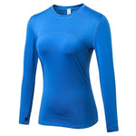 T-shirts à Manches Longues Femmes Collants