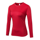 T-shirts à Manches Longues Femmes Collants