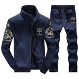 Jogging chic, Sportswear  Survêtement Sans Capuche Hommes  Veste +  Pantalon