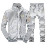 Jogging chic, Sportswear  Survêtement Sans Capuche Hommes  Veste +  Pantalon