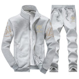 Jogging chic, Sportswear  Survêtement Sans Capuche Hommes  Veste +  Pantalon