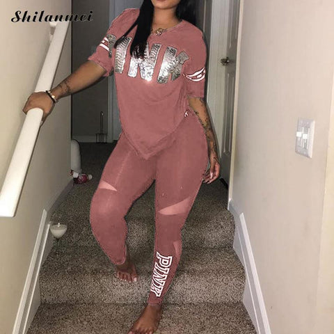 Jogging-chic Survêtements Femmes Deux Pièces
