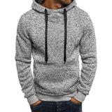Sweat Hommes Solide à Capuche Hip Hop