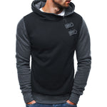 Sweat Hommes Solide à Capuche Hip Hop