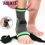 AOLIKES 1PCS 3D Sport Cheville Brace Protecteur Compression Support Pad Élastique Bracelet en nylon pour Football Basketball