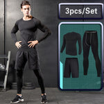Compression Vêtements de sport Combinaison GYM Collants Entraînement sportif Vêtements Combinaisons d'entraînement jogging Vêtements de sport Survêtement Dry Fit