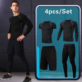 Compression Vêtements de sport Combinaison GYM Collants Entraînement sportif Vêtements Combinaisons d'entraînement jogging Vêtements de sport Survêtement Dry Fit