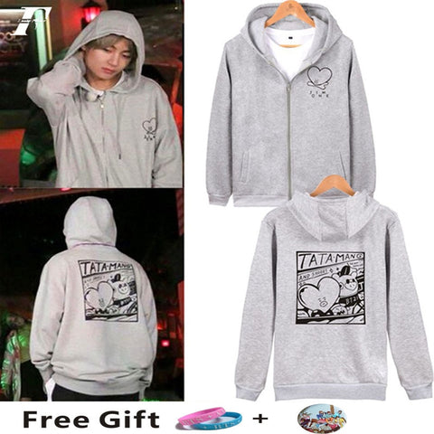 Zipper à capuche Sweat-shirts en molleton et  coton Femmes & hommes