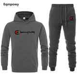 Nouveau 2019 Hommes Ensemble survêtement