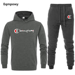 Nouveau 2019 Hommes Ensemble survêtement