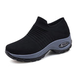 Chaussures femme 2019 Extérieur coussin d’air sport Entraîneurs professionnels Confortable Augmenté bas jogging Sneakers femme